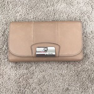 Tan Coach Wallet